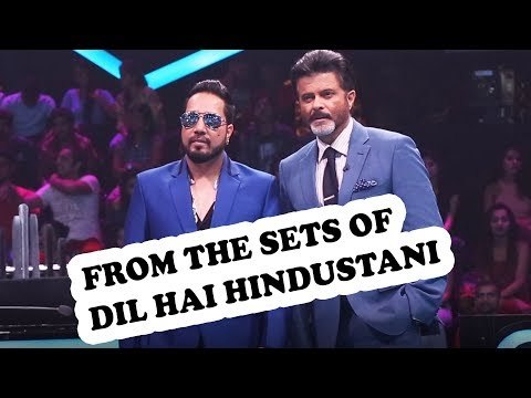 IWMBuzz: Mika Singh and Anil Kapoor on the sets of Dil Hai Hindustani