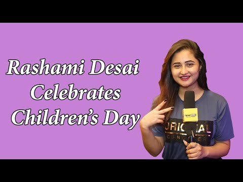 Rashami Desai celebrates Children's Day