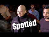 Sonali Bendre spotted at Mumbai airport