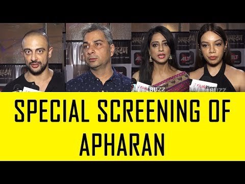 Celebs attend the special screening of Alt Balaji's web series Apharan