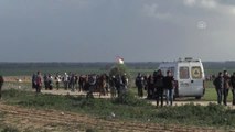 İsrail Askerleri Gazze Sınırında 20 Filistinliyi Yaraladı (3) - Han