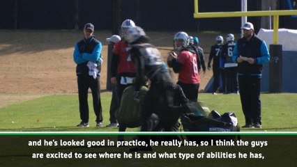 Скачать видео: Heinicke ready for his chance with Panthers - Rivera