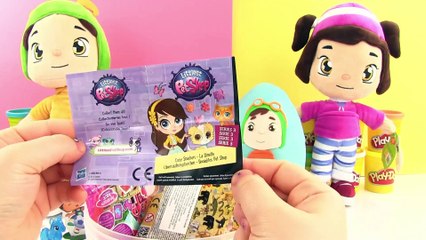 Leliko Oyun Hamuru 2 DEV Sürpriz Yumurta Açma Leli ve Liko LPS  MLP Oyuncakları