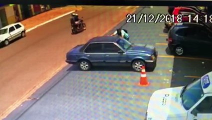 Câmera mostra autores de assassinato agindo no Bairro Presidente