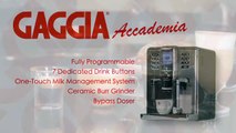 Buy Gaggia Accademia Online Effortless Coffee Experience