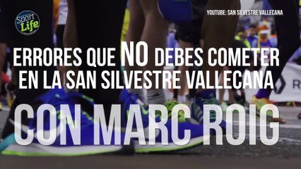 El entrenador Marc Roig habla de los errores más habituales al afrontar la San Silvestre