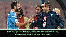 Sarri discusses Higuain and Wilson transfer rumours