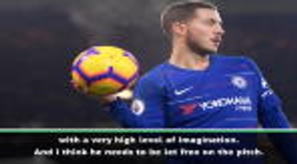 Hazard doesn't have a best position - Sarri
