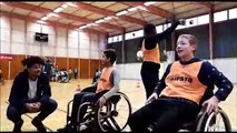 Handisport : un champion à la rencontre de collégiens mulhousiens