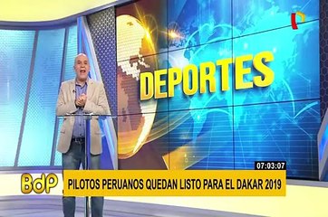Pilotos peruanos listos para arrancar motores en el Dakar 2019