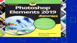 Barbara Obermeier best selling books 2018 Photoshop Elements 2019 For Dummies