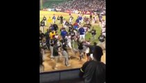 Quand une émeute éclate lors d'un match de baseball