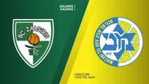 Zalgiris Kaunas - Maccabi FOX Tel Aviv Highlights | Turkish Airlines EuroLeague RS Round 14