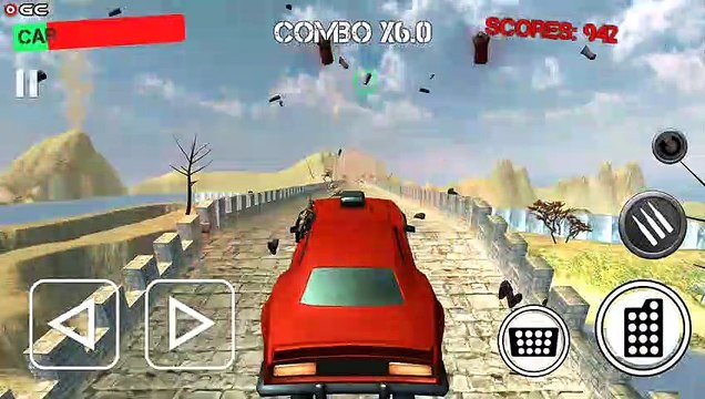 Zombie Crush Hill Road Drive - Car Games Kill all Zombies Android Gameplay FHD #2