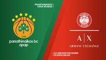 Panathinaikos OPAP Athens - AX Armani Exchange Olimpia Milan Highlights | Turkish Airlines EuroLeague RS Round 14