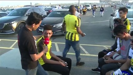 أجواء ما قبل مباراة الإتحاد والنصر