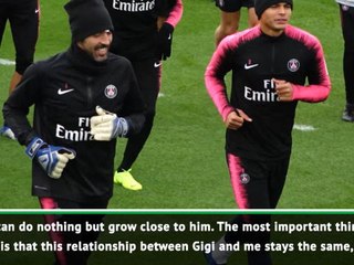 Areola proud to work with 'older brother' Buffon at PSG