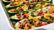 You Won't Miss The Tortilla In These Burrito Zucchini Boats