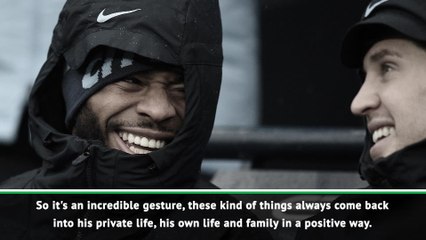 Guardiola praises Sterling's 'mature' gestures