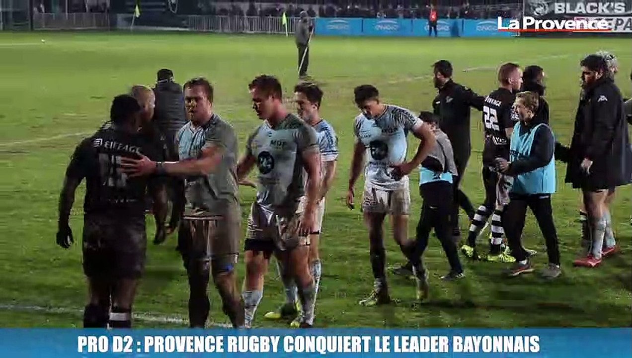 Pro D2 : Provence Rugby conquiert le leader bayonnais