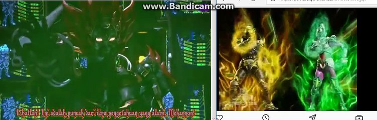 Power Rangers Jungle Fury RinStampede Megazord Battle Sence
