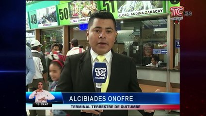 Inició éxodo por feriado de Navidad