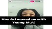 Ari, G Herbo's baby mama, abruptly ends her IG Live, when her door opens, and fans assume it's because Young M.A walked in