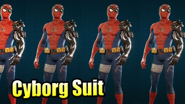 CYBORG Spider-Man Suit in Spider-Man PS4 Free Roam Gameplay (DLC)