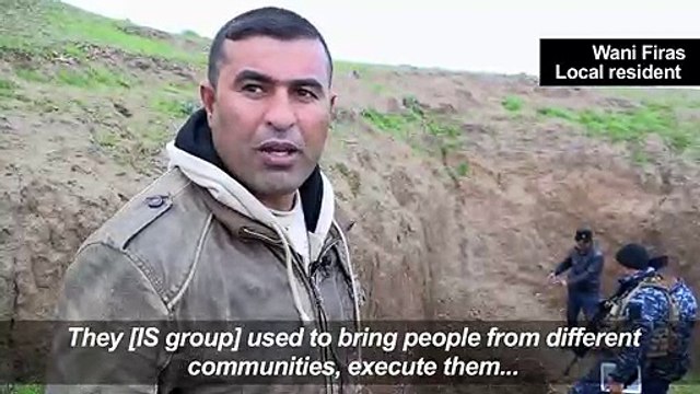 Dozens of bodies 'found in IS mass grave' in Iraq