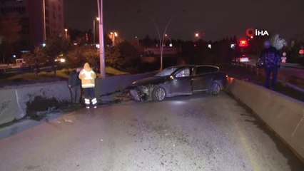 Başkent'te Trafik Kazası: 1 Yaralı