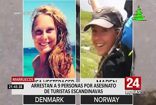 Arrestaron a 9 personas por caso de turistas degolladas en Marruecos