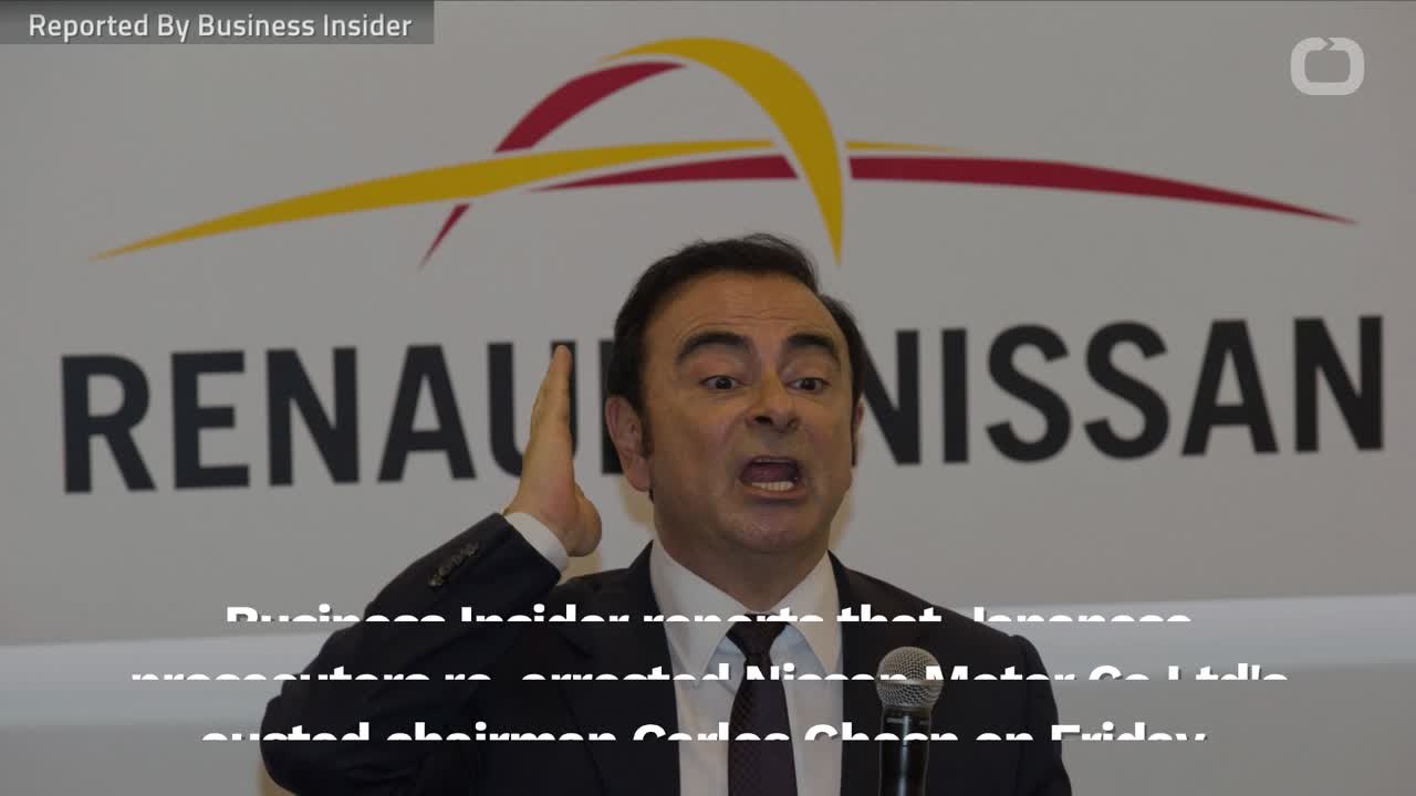Ghosn Re-Arrested
