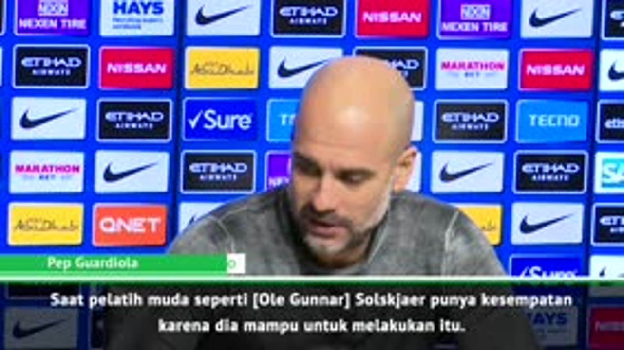 Pengetahuan Solskjaer Tentang Man United Adalah Sebuah Keuntungan - Guardiola