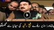 Railway Minister Sheikh Rasheed address in Peshawar