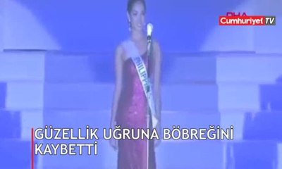 Güzellik uğruna böbreğini kaybetti