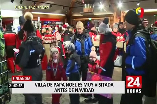Finlandia: Villa de Papá Noel recibe miles de visitas previo a la Navidad