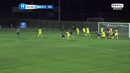 Oh la frappe de BEYE passe juste au dessus.