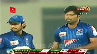 Mohammad Sami 5-14 today including a hat-trick for Karachi