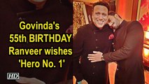 Govinda's 55th BIRTHDAY, Ranveer shares pic with 'Hero No. 1'