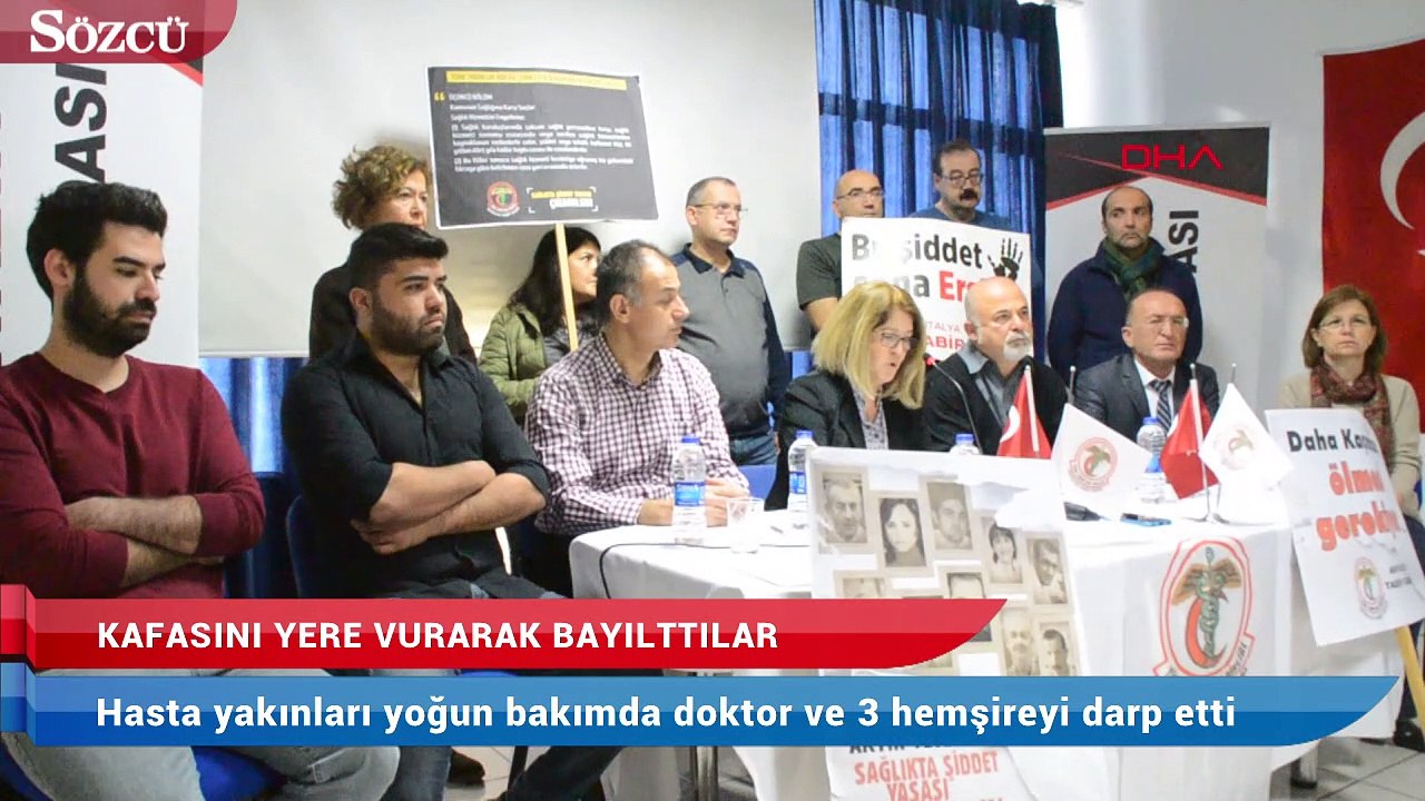 Hasta yakınları yoğun bakımda doktor ve 3 hemşireyi darp etti