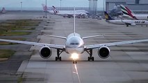 Qatar Airways Boeing 777 300ER A7 BAL Landing and Take Off
