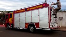 Bombeiros são acionados no Bairro Floresta