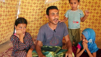 Yemenli baba kansere yakalanan kızını tedavi ettirememenin çaresizliğini yaşıyor (1) - MARİB