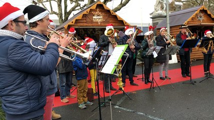 L’ensemble de cuivres A3BB interprète des musiques de Noël