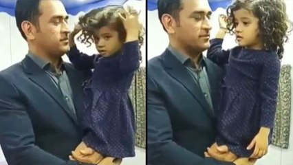 MS Dhoni Tells To Little Girl "I Stay in a Bus, Don't Have a Home ! | Oneindia Telugu