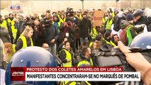 Coletes amarelos em Lisboa  varias pessoas detidas.
