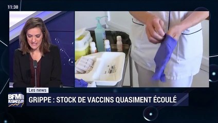 Les News: Le stock de vaccins contre la grippe quasiment écoulé - 22/12