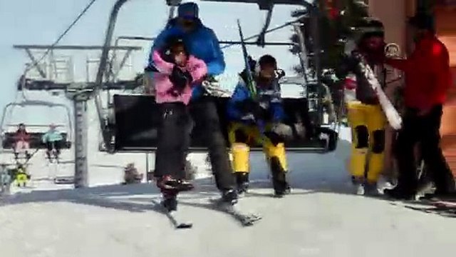 Dubaili turistlerin Cıbıltepe'de atlı kızak keyfi - KARS