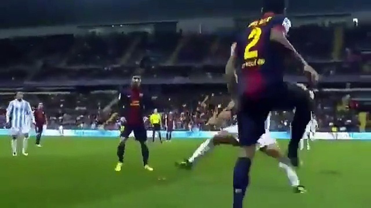 Messi Dani Alves.