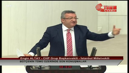 Engin Altay / Bütçe Konuşması / 21 Aralık 2018